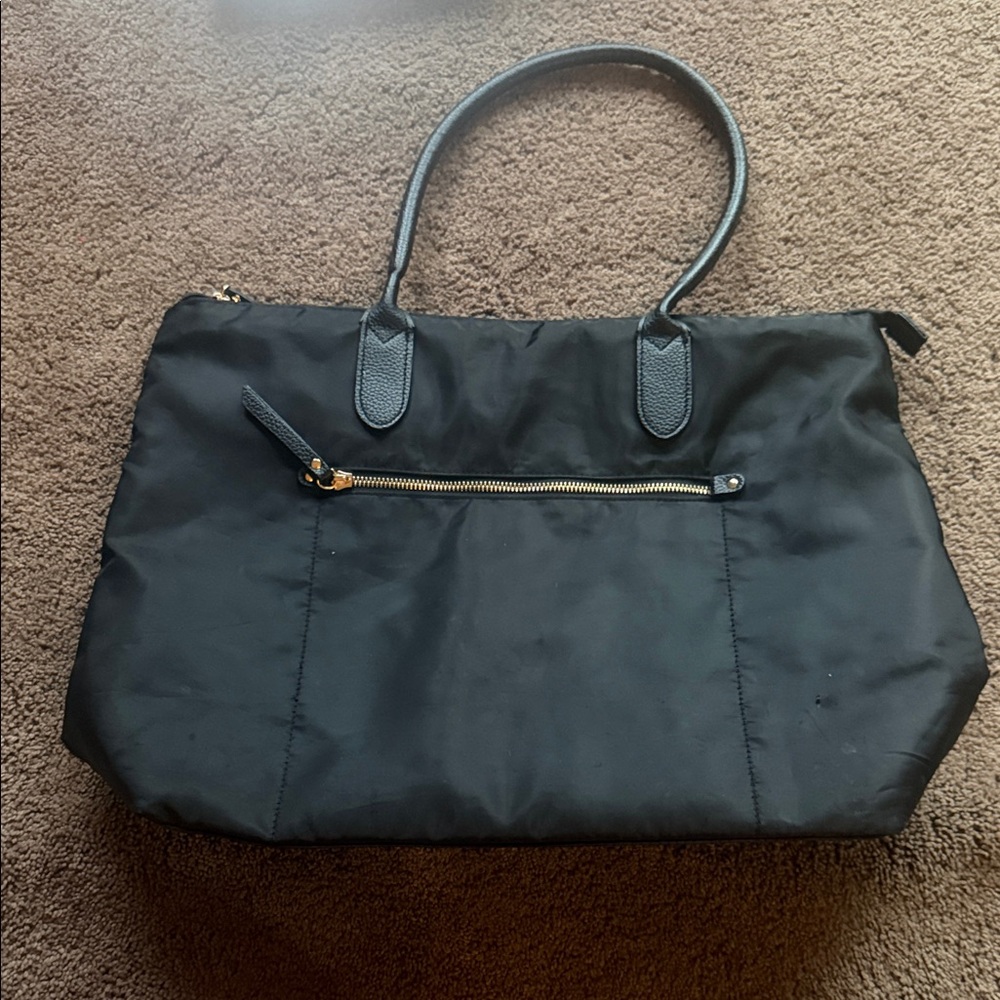 Sinple Black Tote Bag